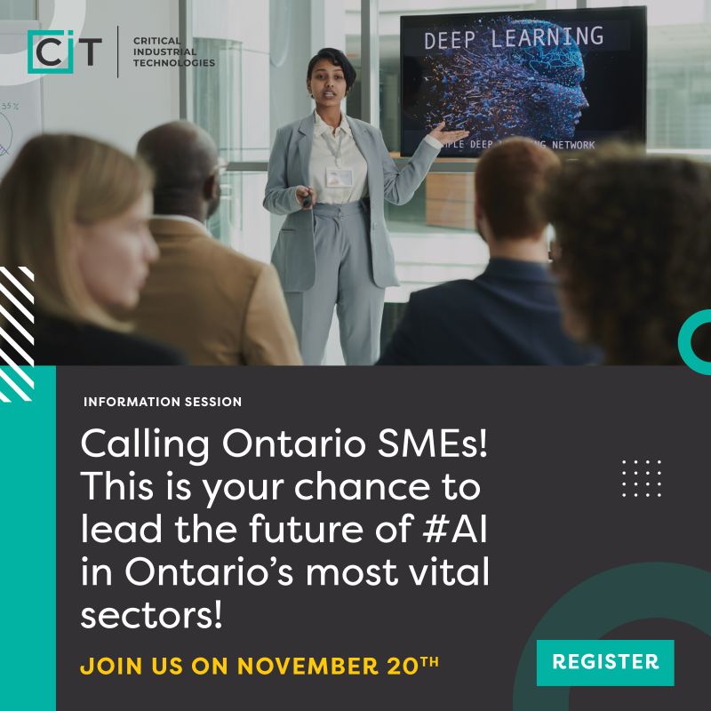 CIT Launches Sector Adoption “Advancing AI-Driven Transformation and Sector Leadership” Pan-Industry Challenge Valued at $500,000
