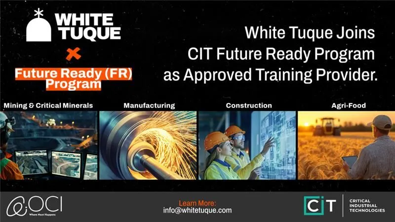 White Tuque Approved as Advisors for OCI’s Critical Industries Technology Future Ready Program